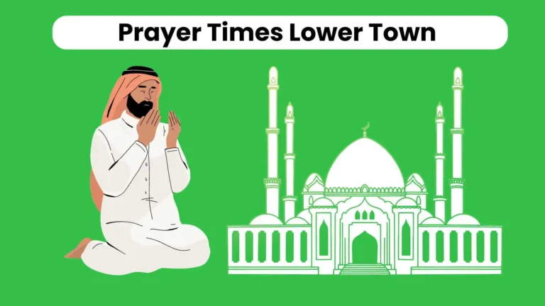 Accurate Prayer Times Lower Town