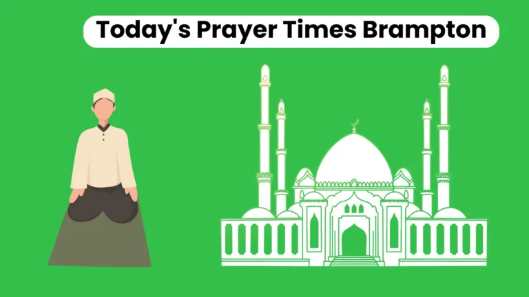 Today Prayer Times Brampton