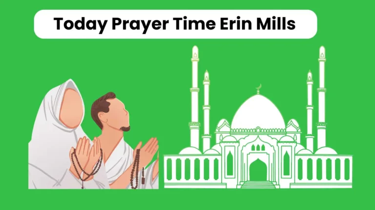 Girl and boy are offering prayer by following Prayer Time Erin Mills