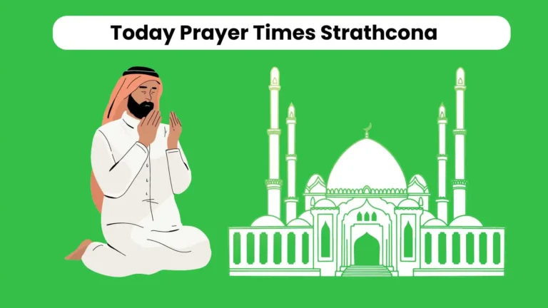 Today Prayer Times Strathcona
